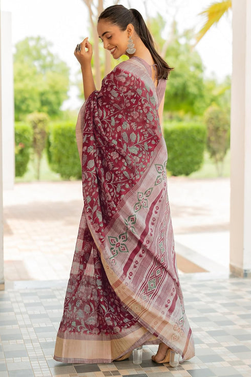 Vasthrlay Fashion Kalamkari Printed Ethnic Wear
