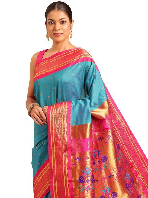 Vasthrlay Paithani Bottle Saree