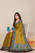 Vasthrlay Fashion Chiffon Georgette Teal Ethnic Wear