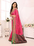 VasthrlayKanjivaram Banarasi Unstitched Rani Free Ethnic Wear