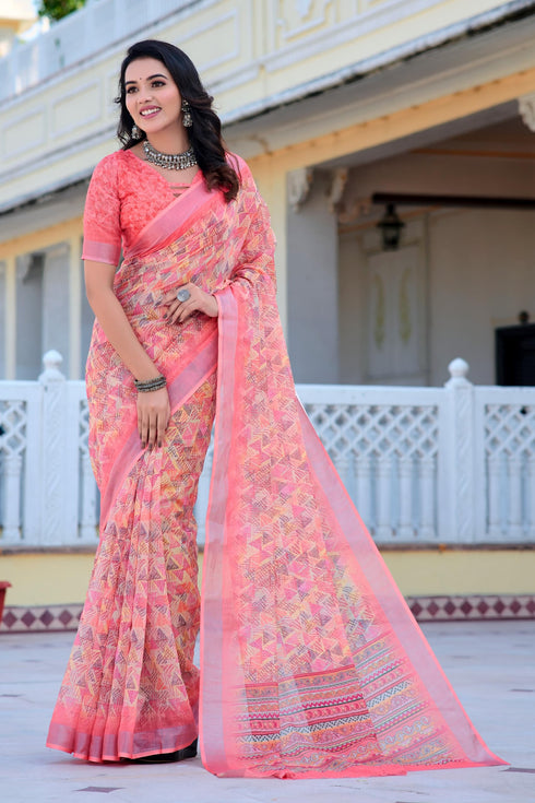 Vasthrlay Unstitched Saree