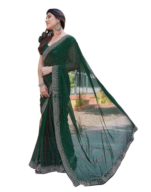 Vasthrlay Chiffon Material Az Ys Swarna Ethnic Wear