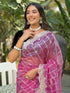 Vasthrlay Sequins Embroidery Turquoise Saree
