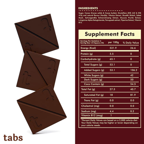Tabs Dark Chocolate
