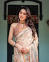Vasthrlay Handloom Tassels Botanical Saree