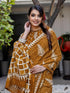 Vasthrlay Paisley Printed Red Saree