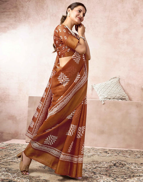 Vasthrlay Womens Cotton Blouse Teal Saree