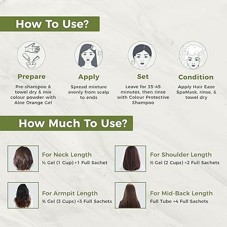 INDUS VALLEY Damage Free Natural Gel Hair Colour for Women 200ml