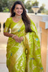 Vasthrlay Kanjivaram Blouse Purple Ethnic Wear