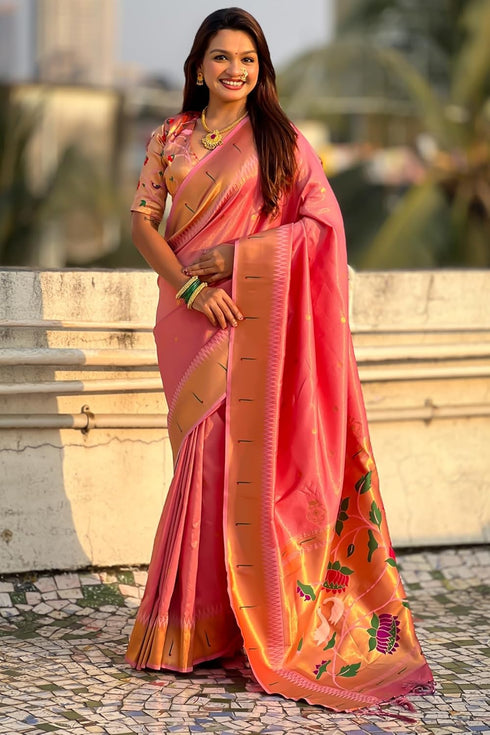 Vasthrlay Paithani Kanjivaram Sarees Ethnic Wear