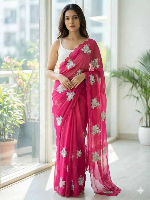 Vasthrlay Unstitched Saree