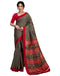 Vasthrlay Bandhani Printed Unstitched Black Saree