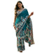 Vasthrlay Womens Printed Unstitched Maroon Saree