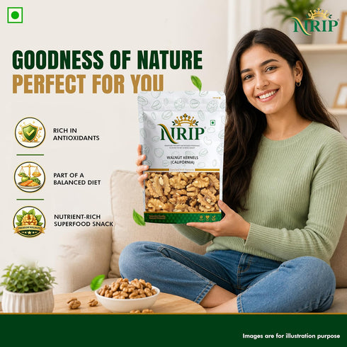 NRIP Premium Walnut Kernels California