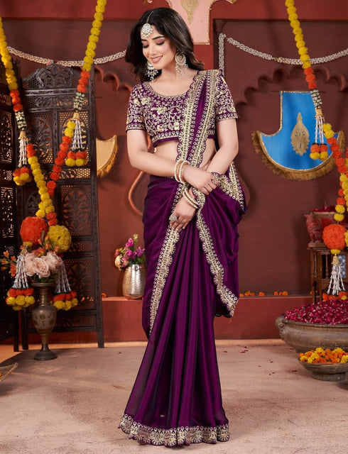 Vasthrlay Elegant Designer Embellished Lightweight