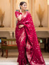 Vasthrlay Kanjivaram Banarasi Wedding Sari Az Ys Shayani Saree