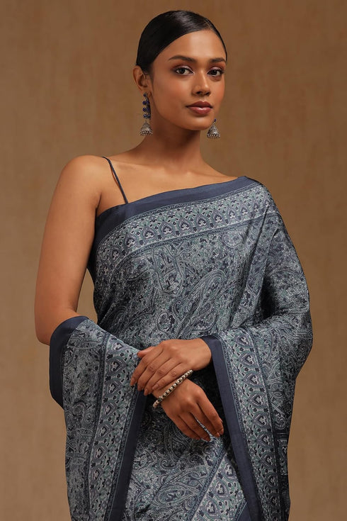 Vasthrlay Crepe Ethnic Motifs