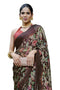 Vasthrlay Fashion Chiffon Georgette Beige Ethnic Wear