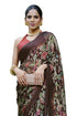 Vasthrlay Fashion Chiffon Georgette Beige Ethnic Wear