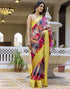 Vasthrlay Printed Weaving Unstitched Green Saree