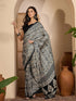 Vasthrlay Jacquard Olive Saree