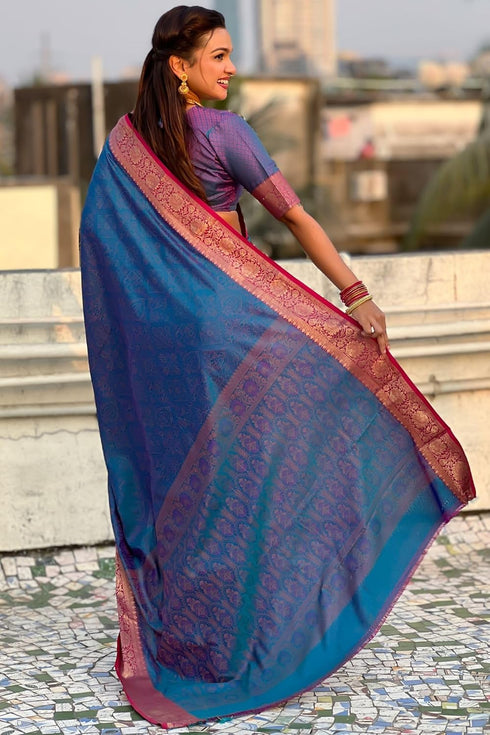 Vasthrlay Kanjivaram Handloom Blouse Ethnic Wear