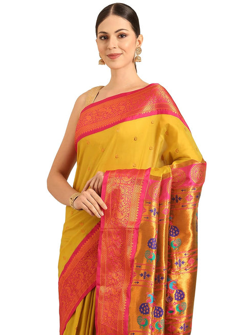 Vasthrlay Chandratara Turquoise Saree