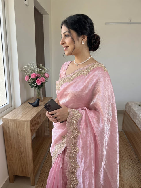 Vasthrlay Embroidery Saree