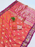 Vasthrlay Kanjivaram Banarasi Festival Unstitched Saree