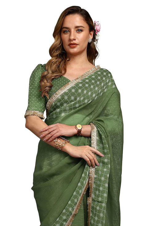 Vasthrlay Fashion Embellished Blouse Ethnic Wear
