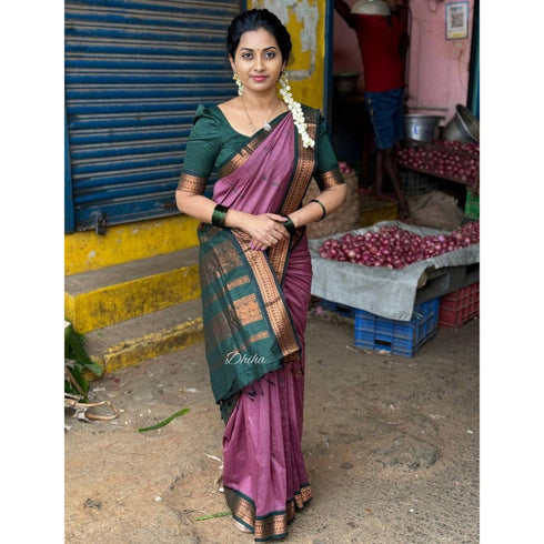 Vasthrlay Kanjivaram Tassels Saree