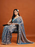 Vasthrlay Wine Embroidery Saree
