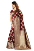 Vasthrlay Royal Blue San Pari Saree