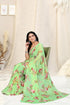 Vasthrlay Fashion Chiffon Georgette Beige Ethnic Wear