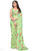 Vasthrlay Fashion Chiffon Georgette Beige Ethnic Wear
