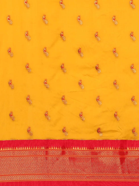 Vasthrlay Paithani Purple Saree