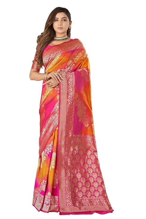 Vasthrlay Traditional Banarasi Jacquard Embroidery