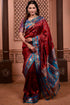 Vasthrlay Kanjivaram Unstitched Mahendi Ethnic Wear