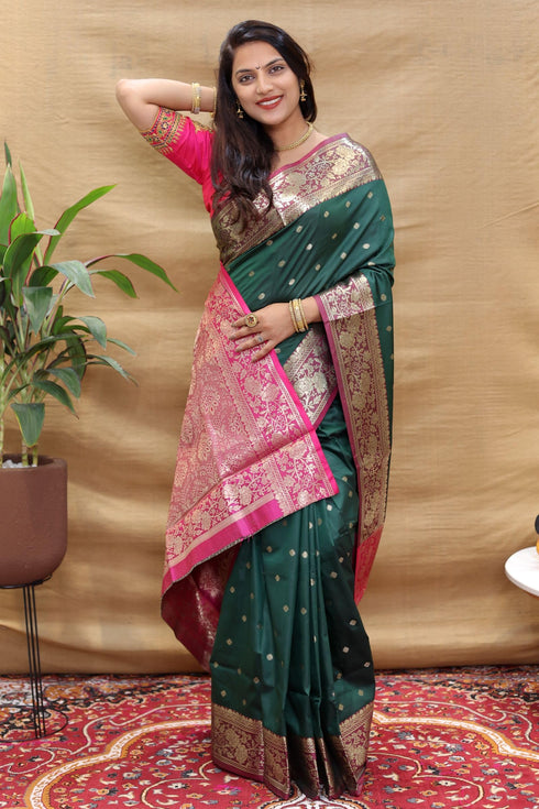 Vasthrlay Banarasi Wedding Saree