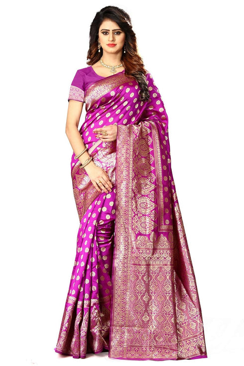 Vasthrlay Maroon Kanchipuram San Pari Saree
