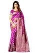 Vasthrlay Maroon Kanchipuram San Pari Saree