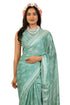 Vasthrlay Fashion Georgette Leheriya Turquoise Ethnic Wear