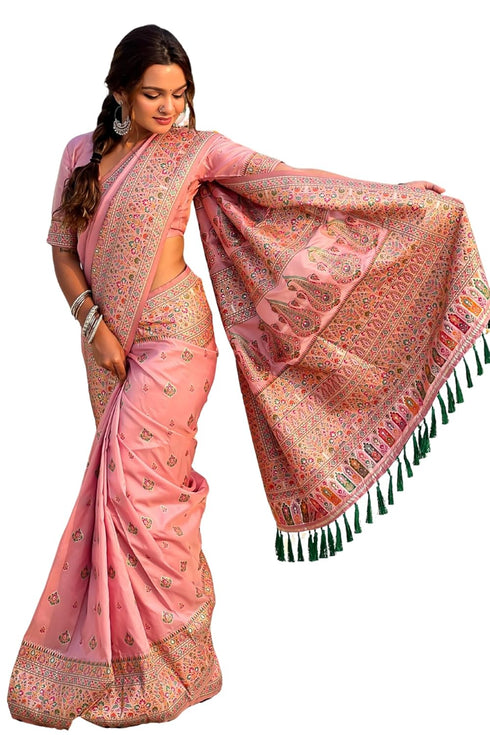 Vasthrlay Kanjivaram Unstitched Blouse Ethnic Wear