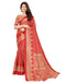 Vasthrlay Printed Unstitched Material Az Ys Bindu Parent Red Ethnic Wear