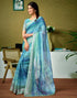 Vasthrlay Womens Cotton Printed Pink Saree