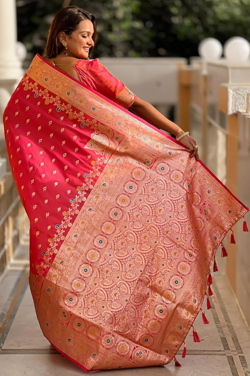 Vasthrlay Kanjivaram Unstitched Blouse Ethnic Wear