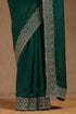 Vasthrlay Green Tussar Embellished