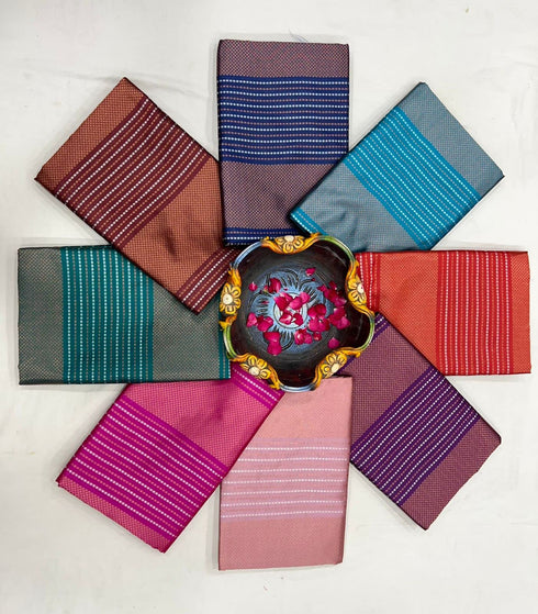 Vasthrlay Kanjivaram Knachipuram Traditional Unstitched