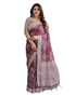 Vasthrlay Floral Prints Tasseled Saree