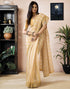 Vasthrlay Womens Printed Unstitched Purple Saree